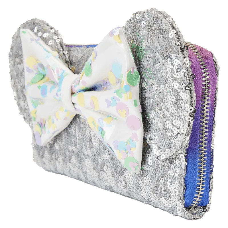 LOUWDWA2609 Disney - Mickey and Friends Birthday Celebration Zip Around Wallet - Loungefly - Titan Pop Culture
