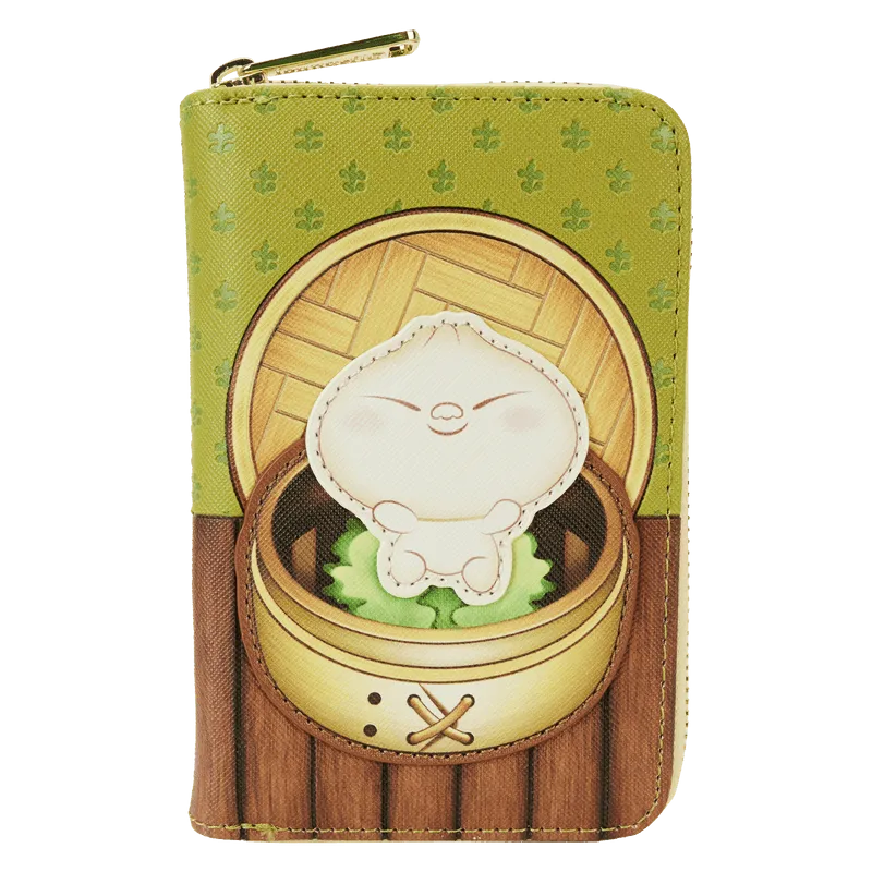 LOUWDWA2985 Bao - Bamboo Steamer Zip Around Wallet - Loungefly - Titan Pop Culture