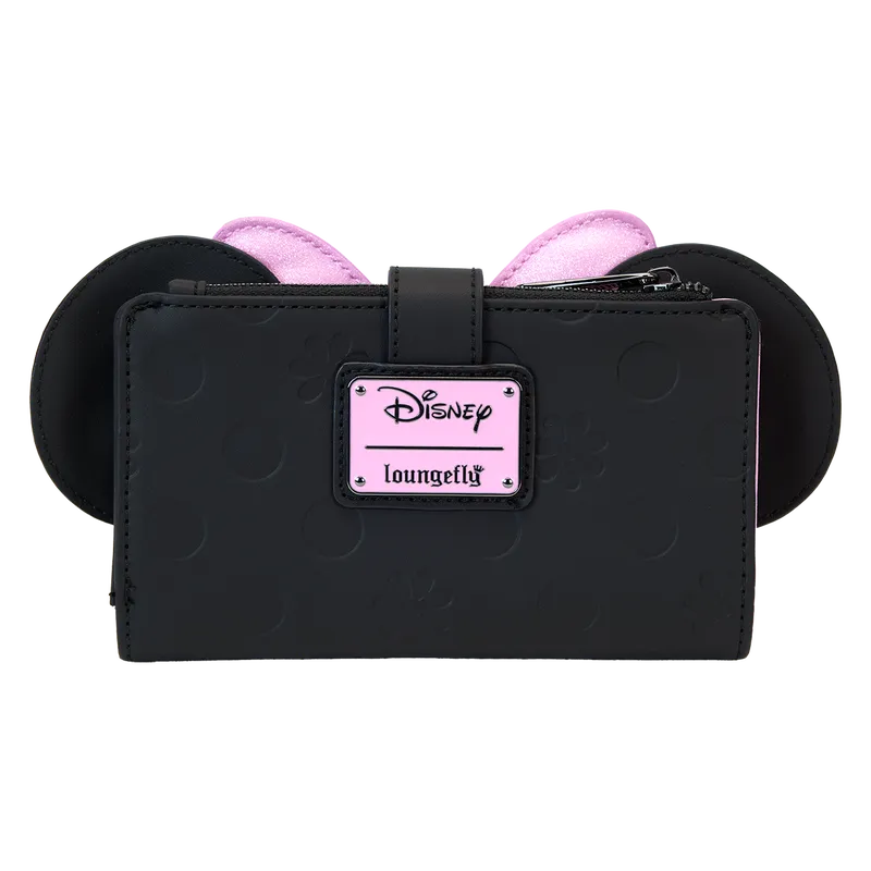 LOUWDWA3202 Disney - Minnie Floral Rock the Dots Flap Wallet - Loungefly - Titan Pop Culture