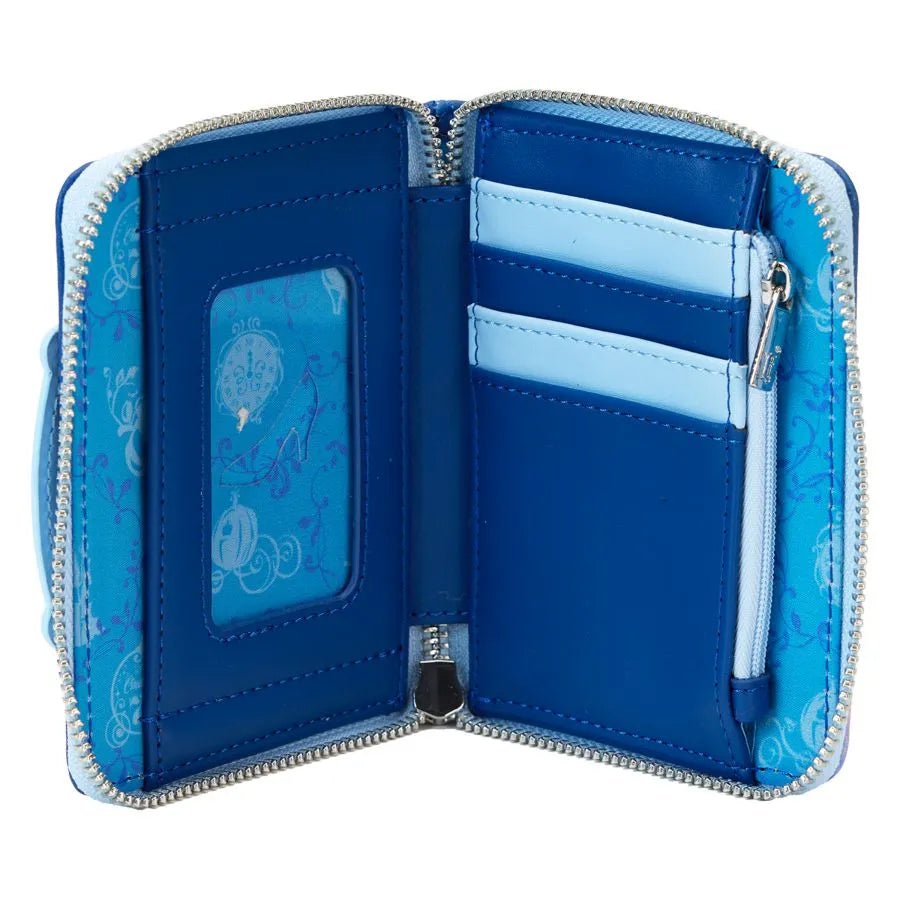 LOUWDWA3215 Cinderella - 75th Anniversary Zip Around Wallet - Loungefly - Titan Pop Culture