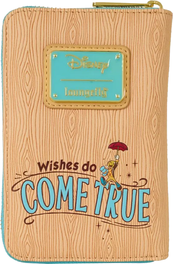 Pinocchio - Portrait Zip Around Wallet