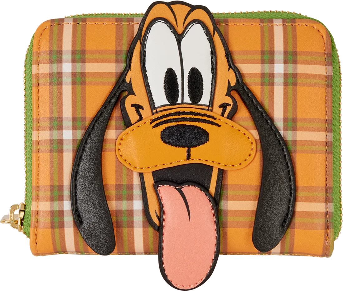 Disney - Cartera con cremallera del 95.º aniversario de Pluto