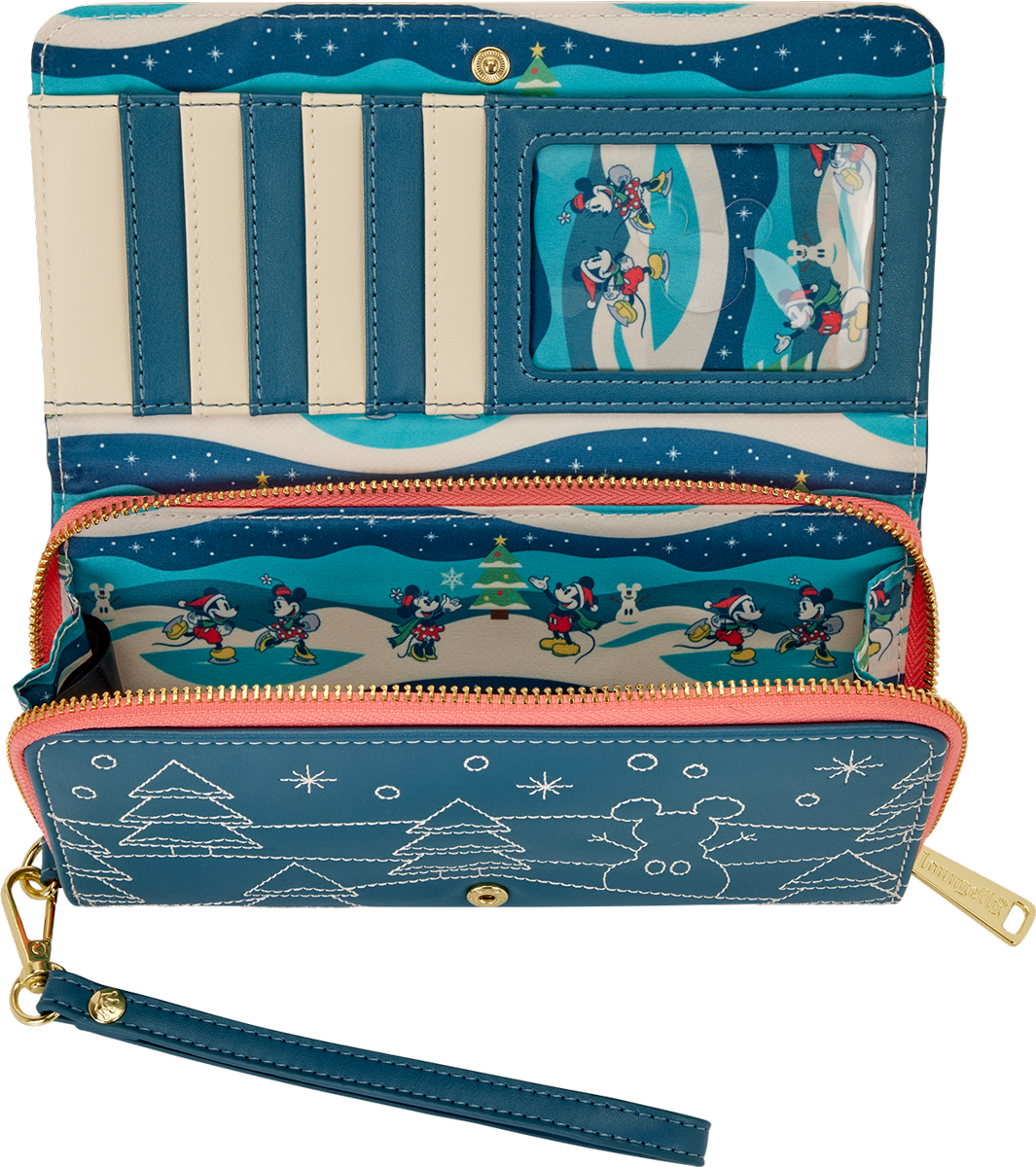 Disney – Mickey & Minnie Holiday Flap Wallet