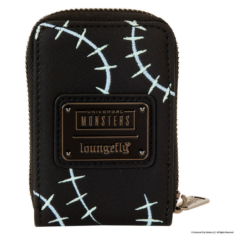 Universal Monsters - Bride of Frankenstein Neon Mask Zip Wallet