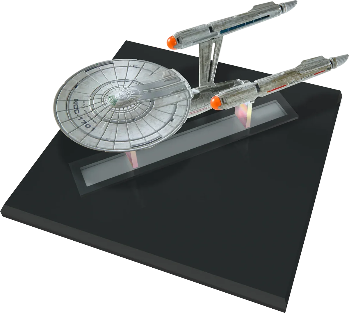 Star Trek: Nuevos y extraños mundos - USS Enterprise NCC-1701, nave de fundición y libro