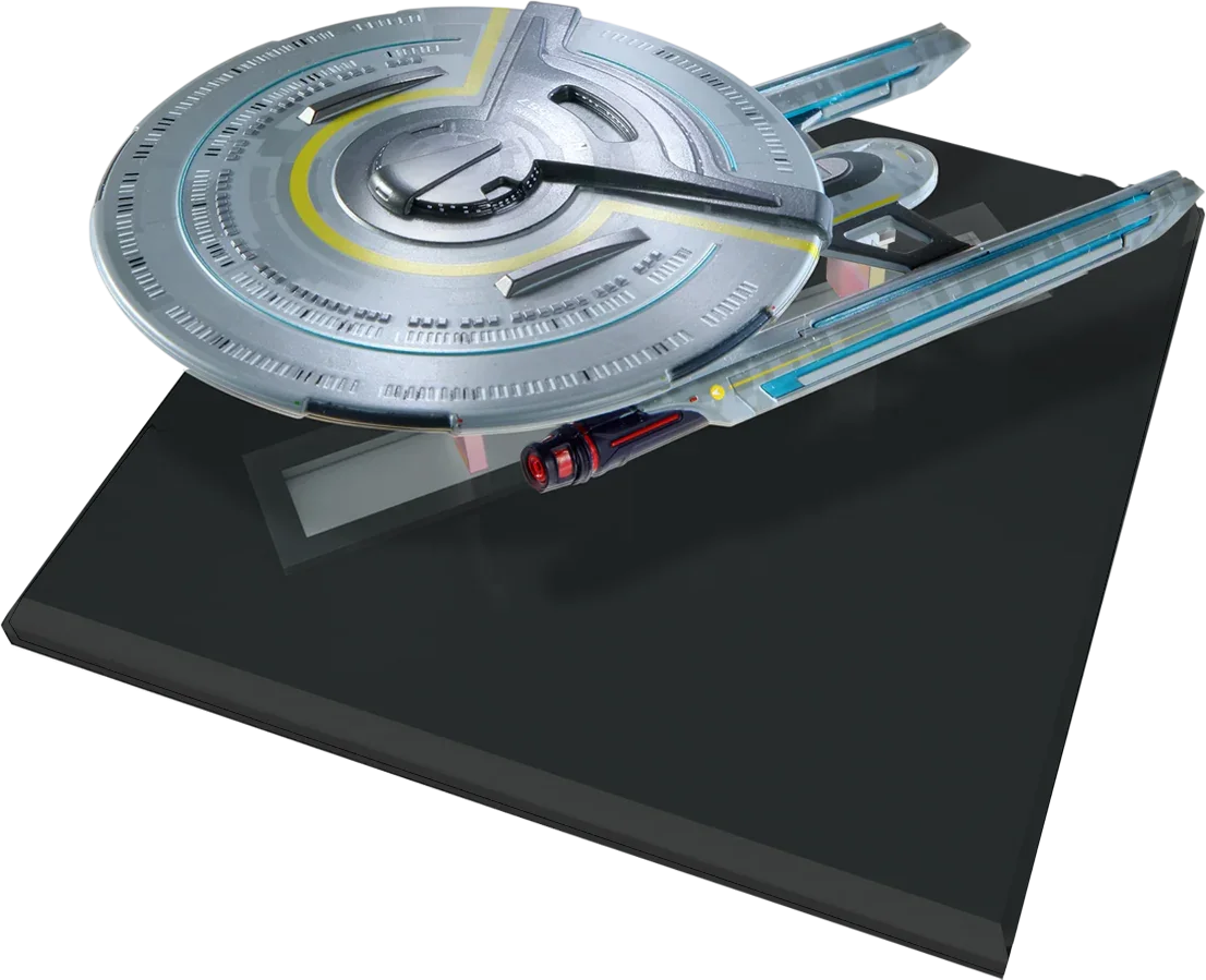 Star Trek: Cubiertas Inferiores - USS Cerritos NCC-75667 Barco de fundición y libro