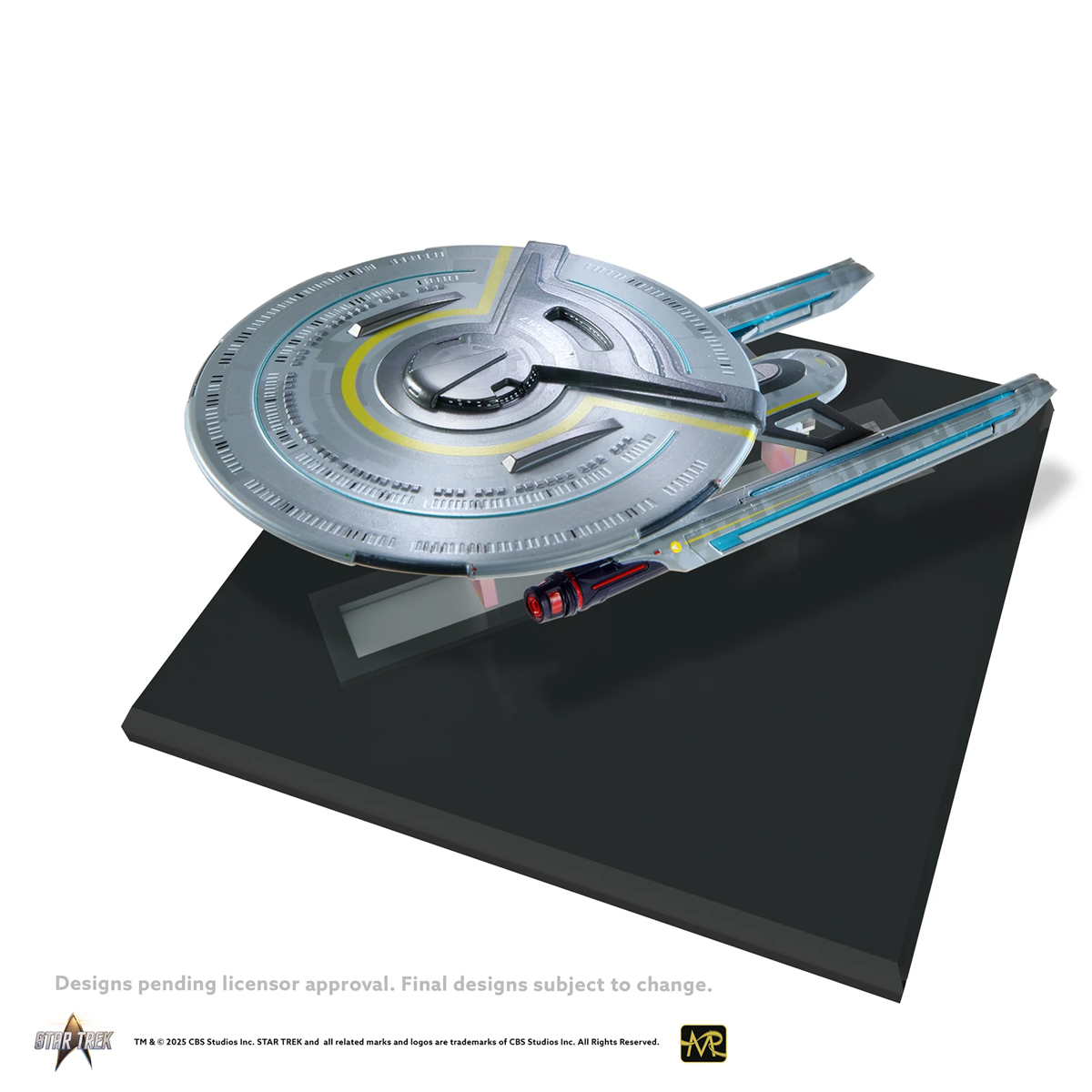 Star Trek: Cubiertas Inferiores - USS Cerritos NCC-75667 Barco de fundición y libro