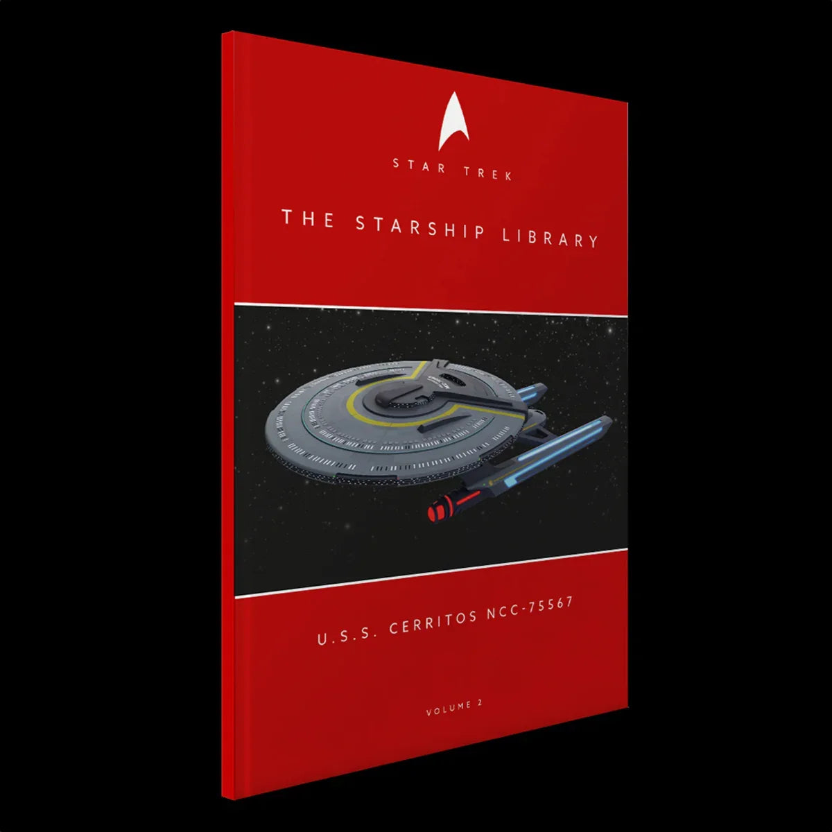 Star Trek: Cubiertas Inferiores - USS Cerritos NCC-75667 Barco de fundición y libro