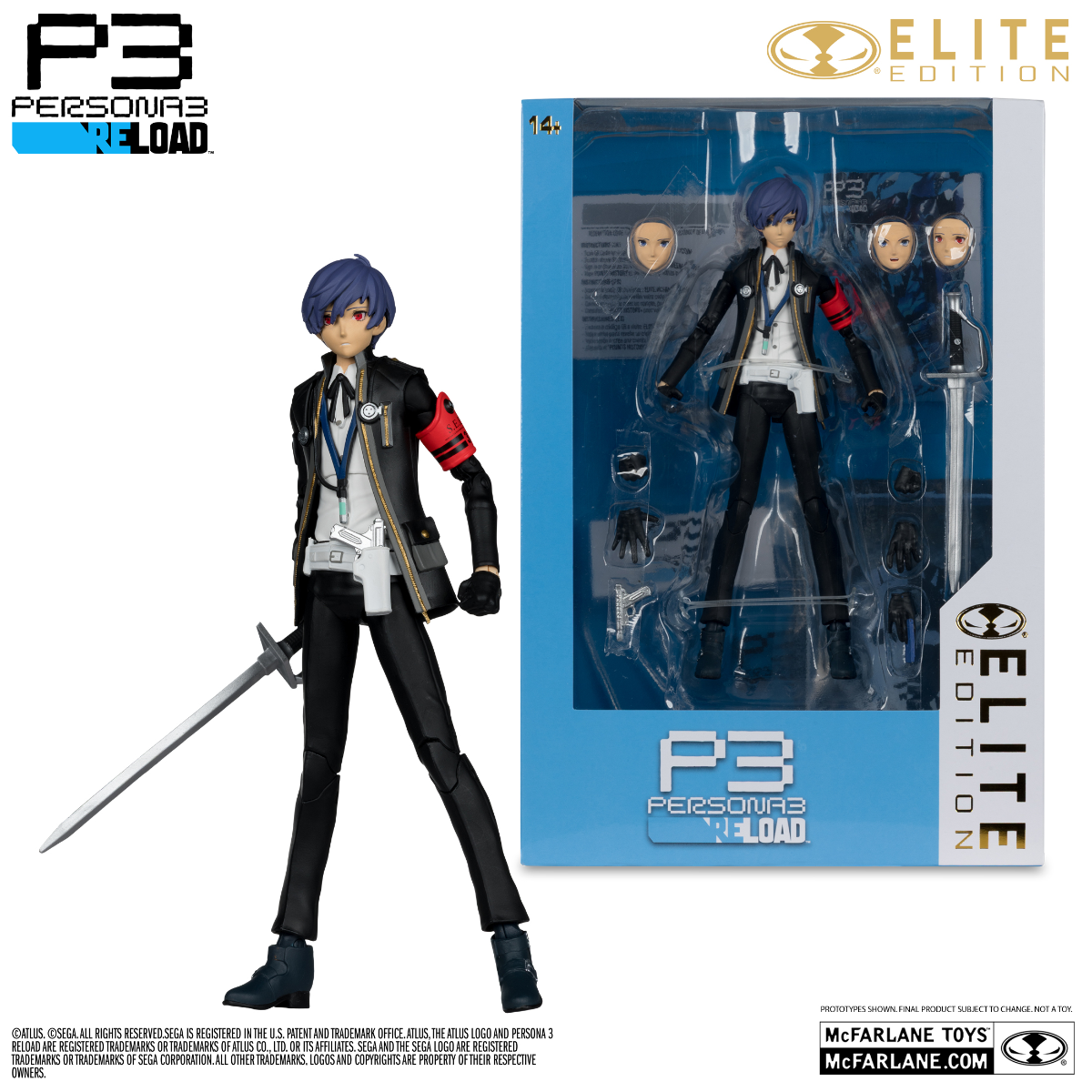 Persona 3 - The Protagonist Elite Edition 7" Figure
