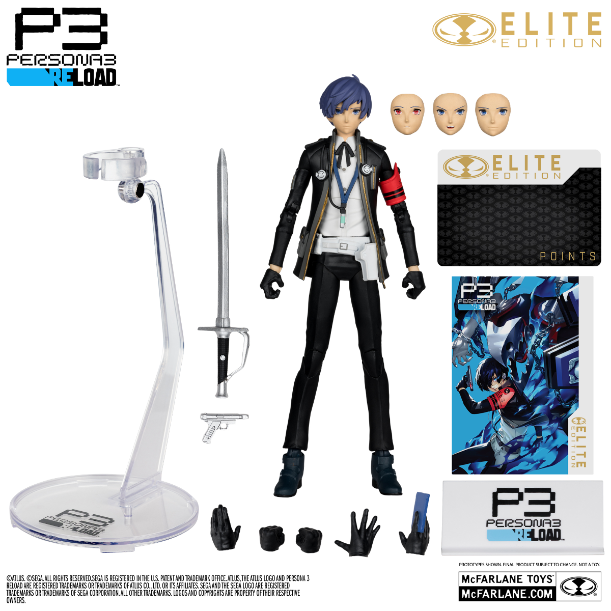 Persona 3 - The Protagonist Elite Edition 7" Figure