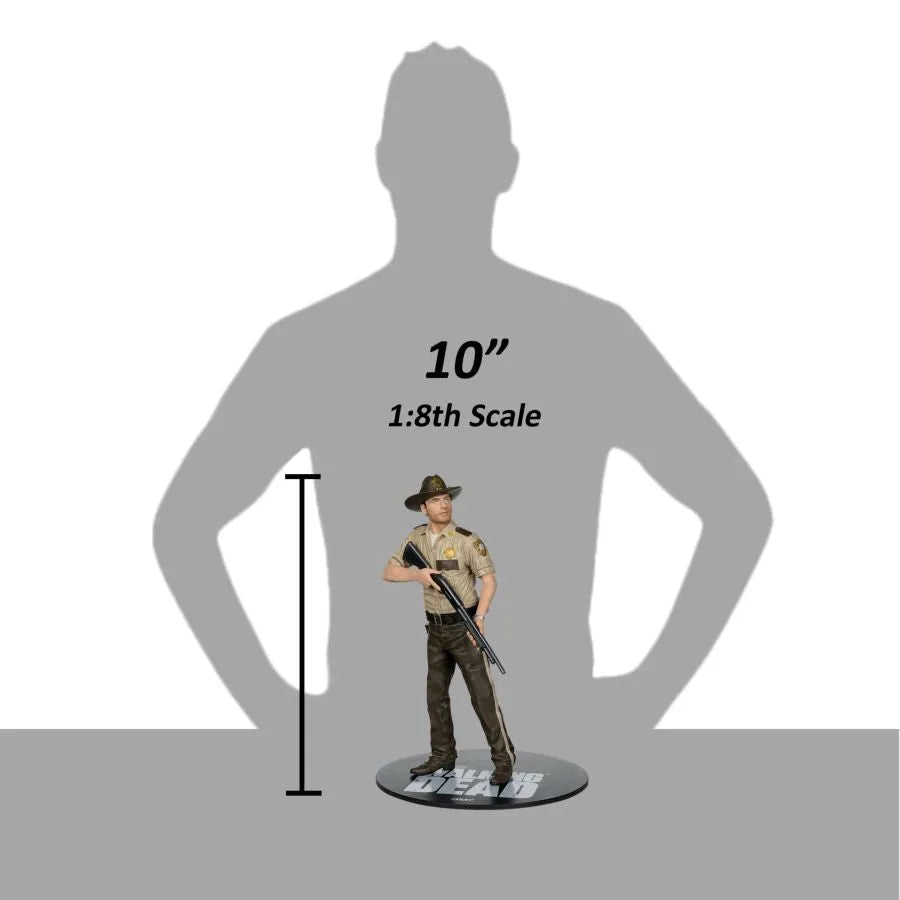 MCF14338 The Walking Dead - Rick Grimes (Season 1) 1:8 Scale Figure - McFarlane Toys - Titan Pop Culture