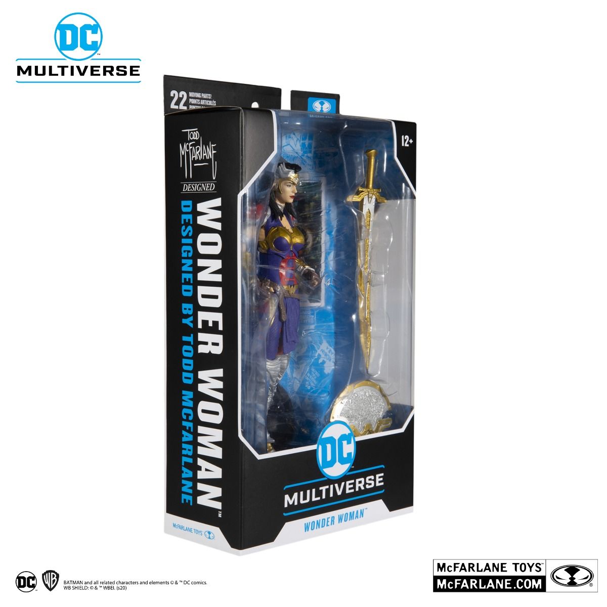 DC Comics - Wonder Woman by Todd McFarlane 7" Action Figure