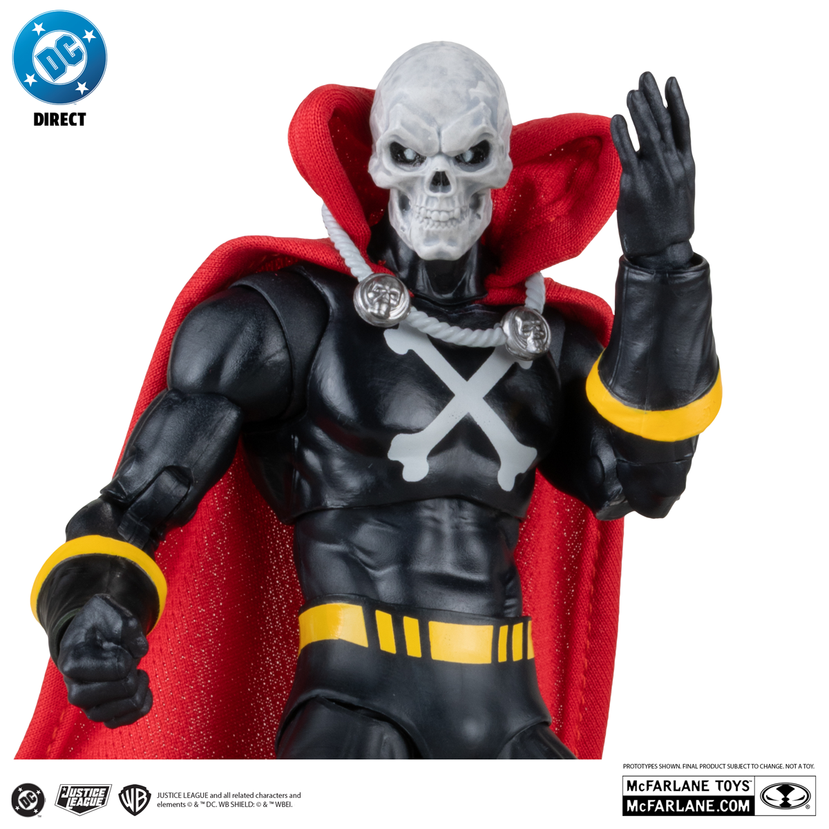 DC - Mr. Bones (Infinity Inc #16) Gold Label 7" Action Figure