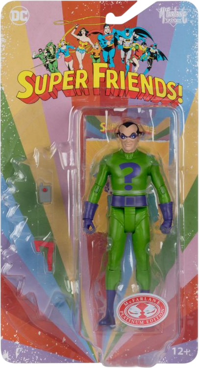 DC Super Friends - Riddler (Chase) 6" Retro Figure
