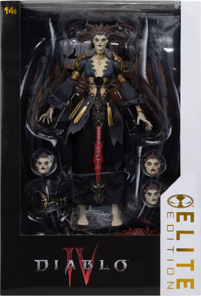Diablo IV - Figura de acción Lilith Elite Edition de 18 cm