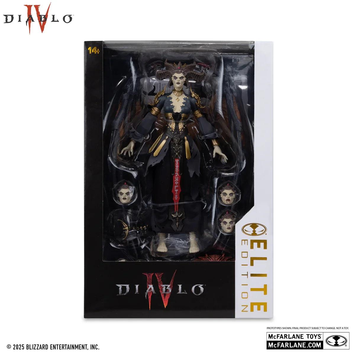 Diablo IV - Figura de acción Lilith Elite Edition de 18 cm