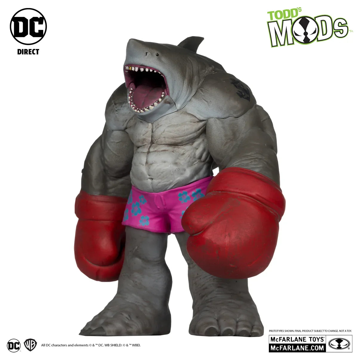 DC Comics - 鲨鱼王收藏家乙烯塑料人偶