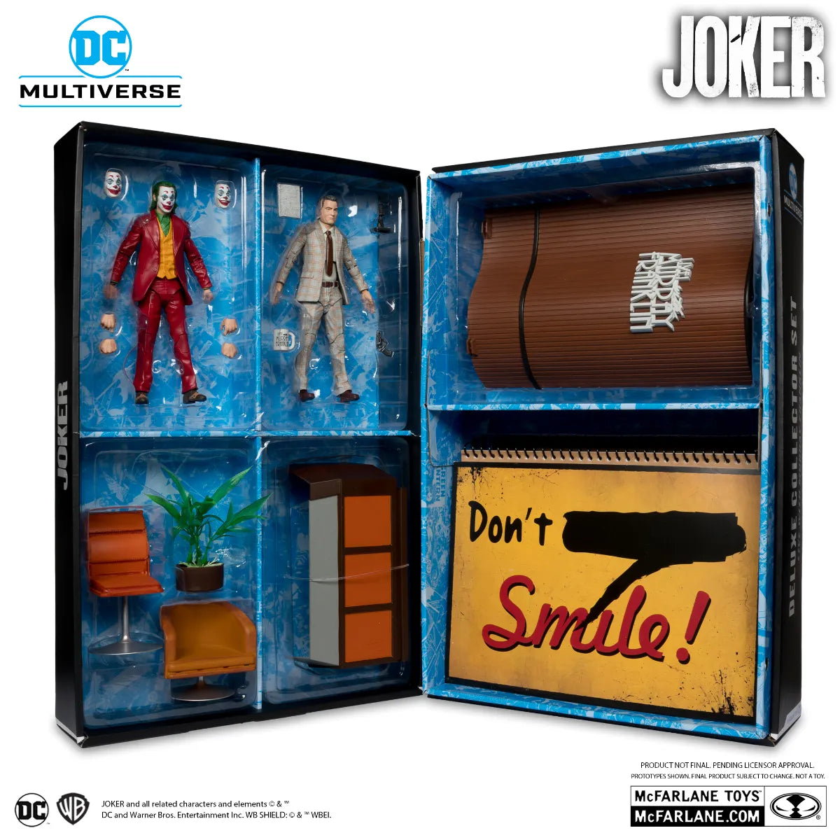 MCF17333 The Joker - Live with Murray Franklin 7" Deluxe Figure - McFarlane Toys - Titan Pop Culture