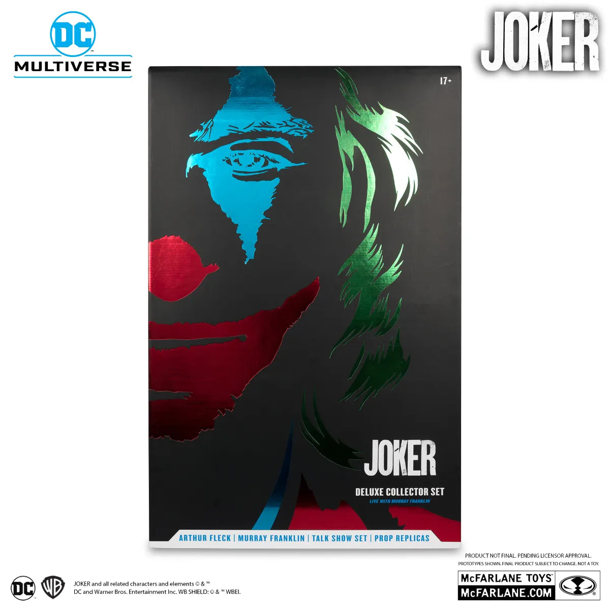 MCF17333 The Joker - Live with Murray Franklin 7" Deluxe Figure - McFarlane Toys - Titan Pop Culture