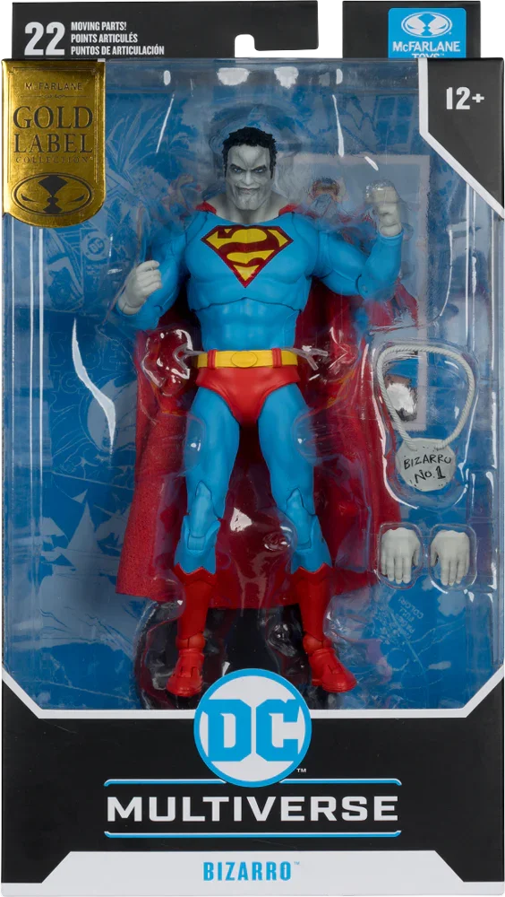 DC Multiverse - Bizzaro Classic(追逐版)7英寸人偶