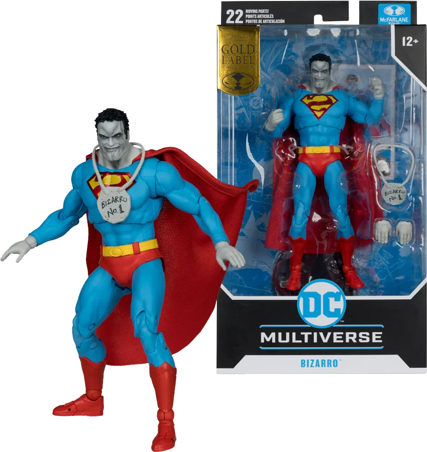 DC Multiverse - Bizzaro Classic(追逐版)7英寸人偶