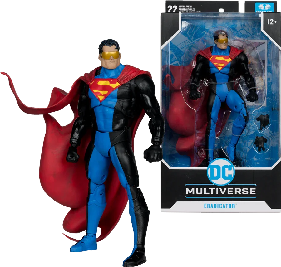 DC 多元宇宙 - 根除者“超人归来”7 英寸人偶