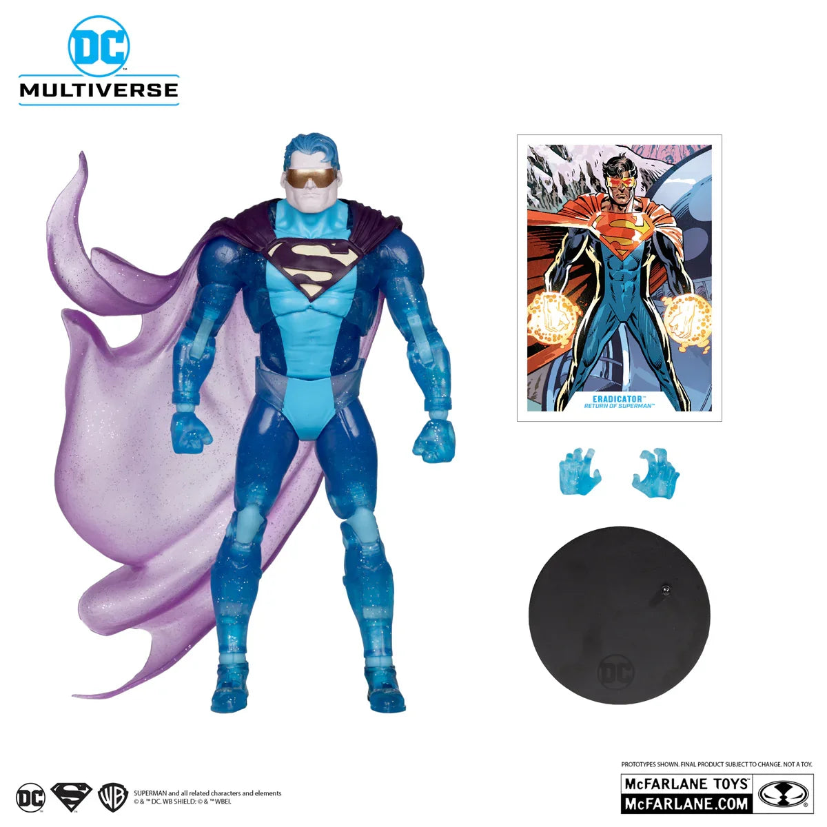 DC Multiverse - Eradicator "Return Of Superman" (Chase Version) 7" Figure