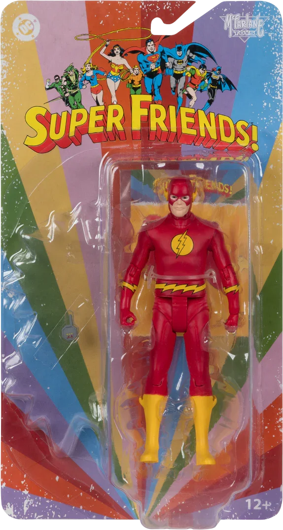 DC Comics - 闪电侠超级好朋友复古 6 英寸可动人偶