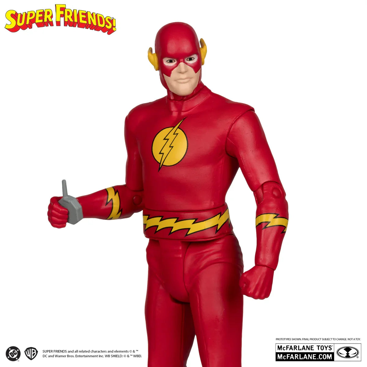 DC Comics - 闪电侠超级好朋友复古 6 英寸可动人偶