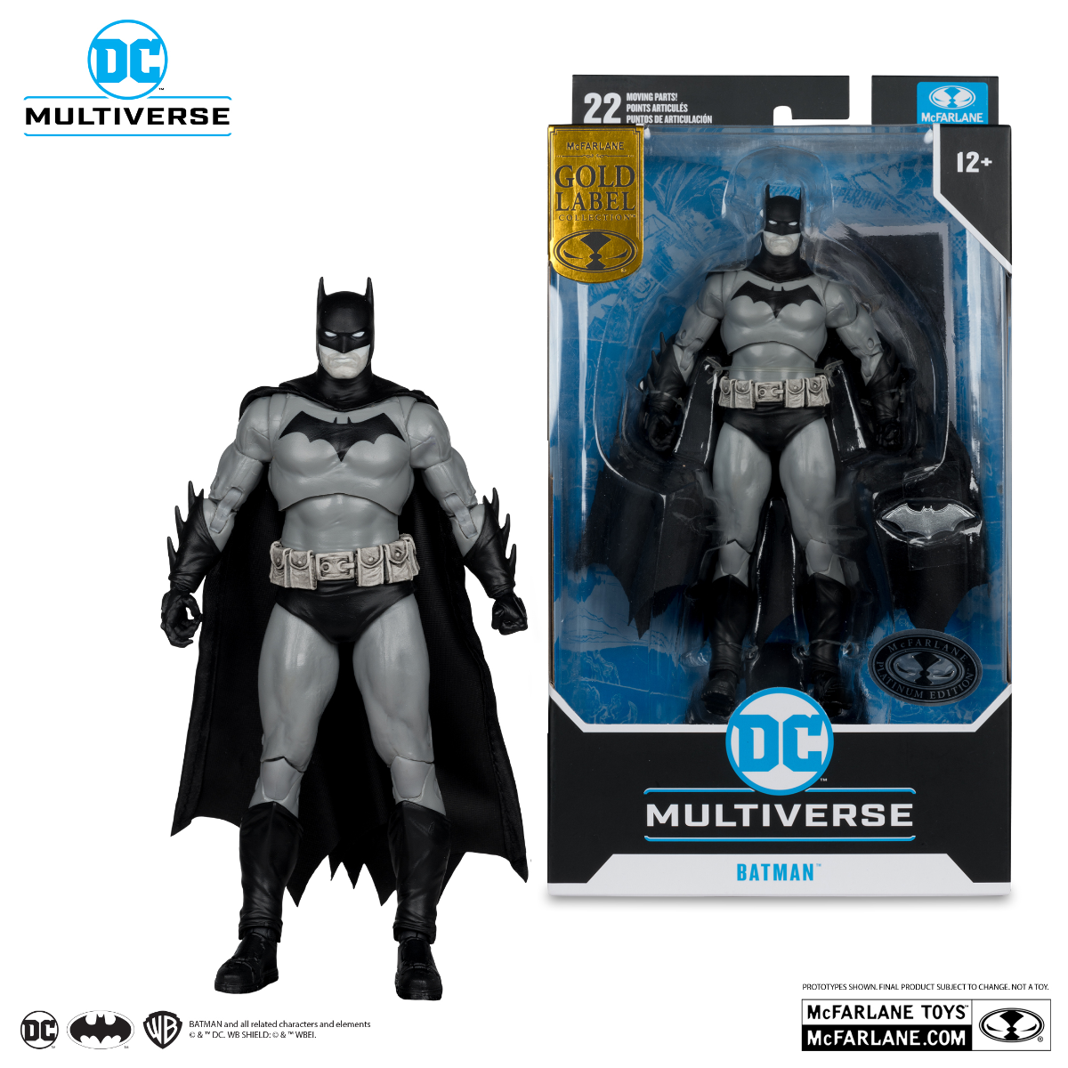 DC Multiverse - Batman "Batman: Year One" Gold Label (Chase Version) 7" Figure