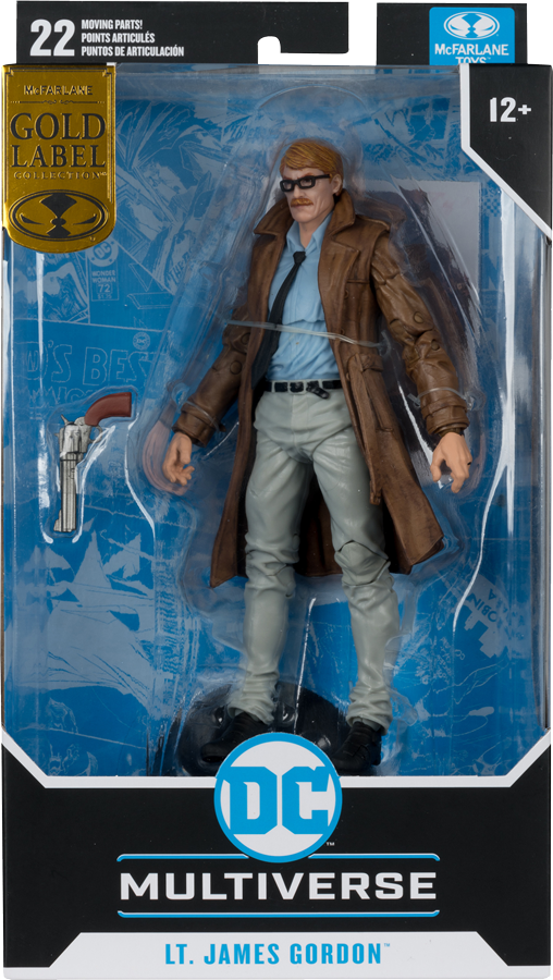 DC Multiverse - Lt. Gordon "Batman: Year One" Gold Label 7" Figure