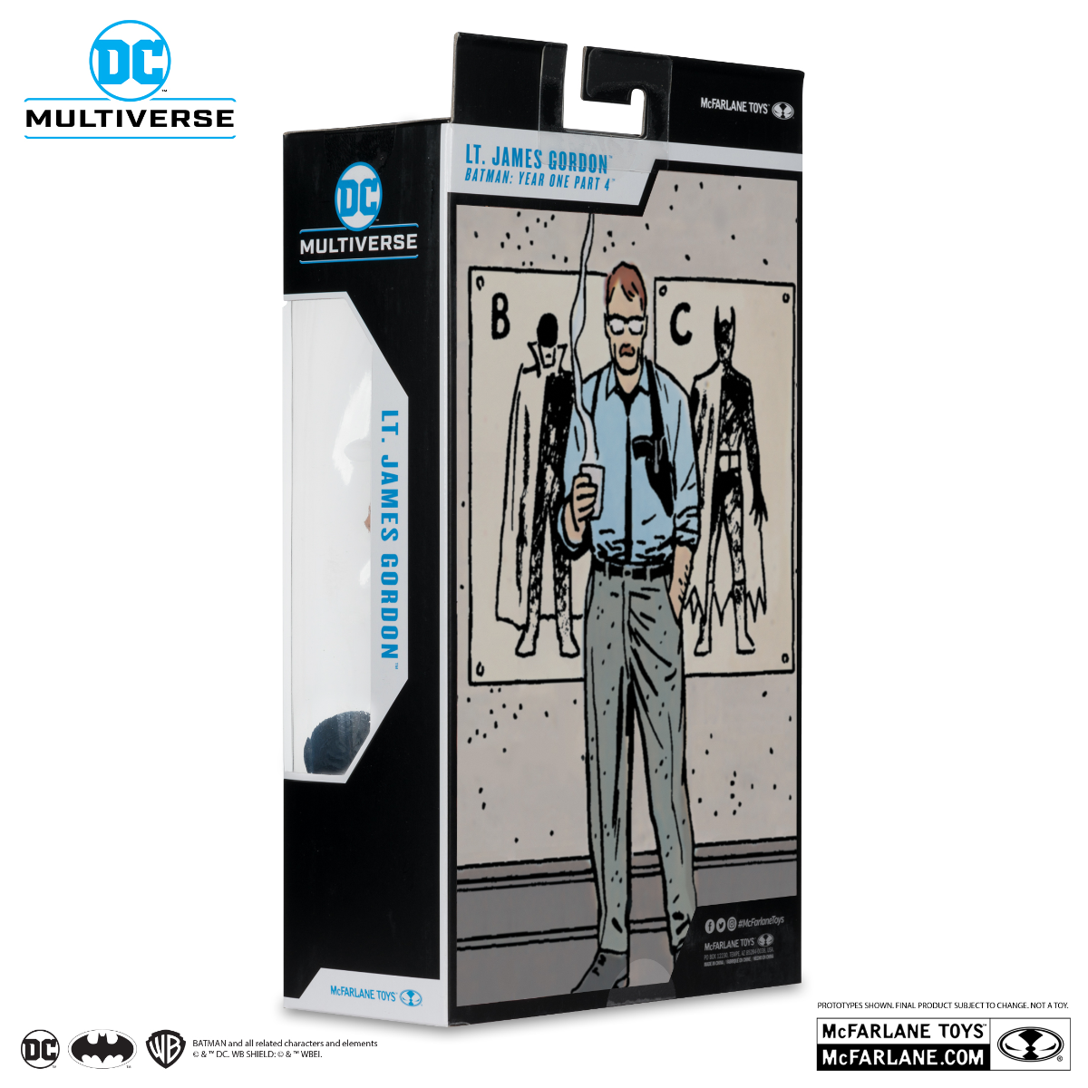 DC Multiverse - Lt. Gordon "Batman: Year One" Gold Label (Chase Version) 7" Figure