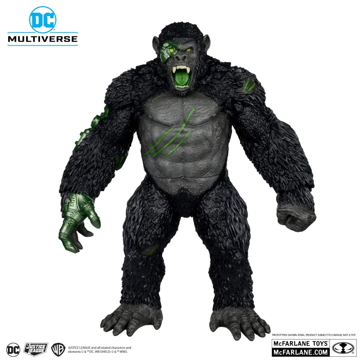 DC Comics - 闪电侠大战泰坦诺 7 英寸 Megafig 2 件套