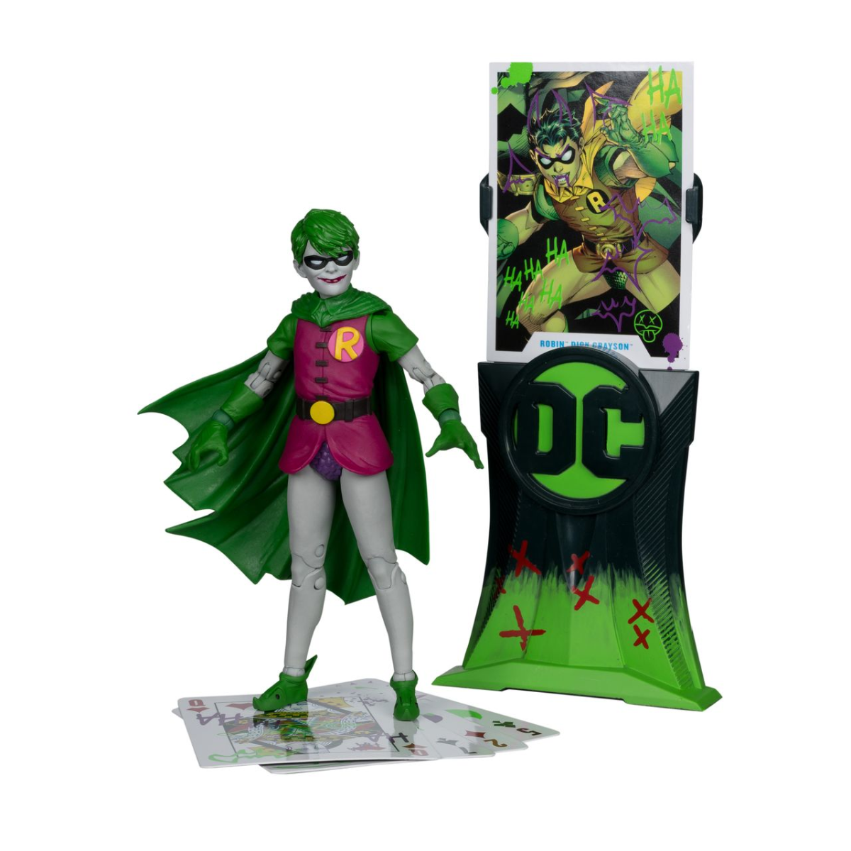 DC - Robin Jokerized Gold Label 7" Figure