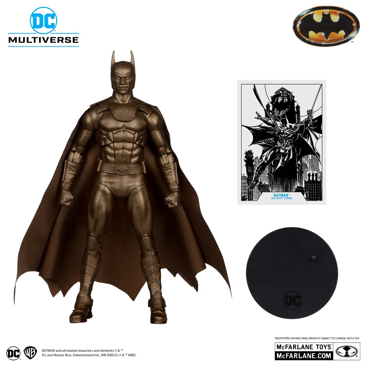 Batman (1989) - DC Multiverse Batman Bronze (Chase Version) 7" Figure