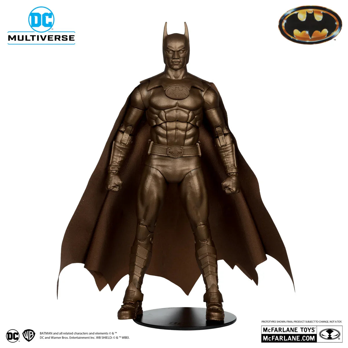 Batman (1989) - DC Multiverse Batman Bronze (Chase Version) 7" Figure