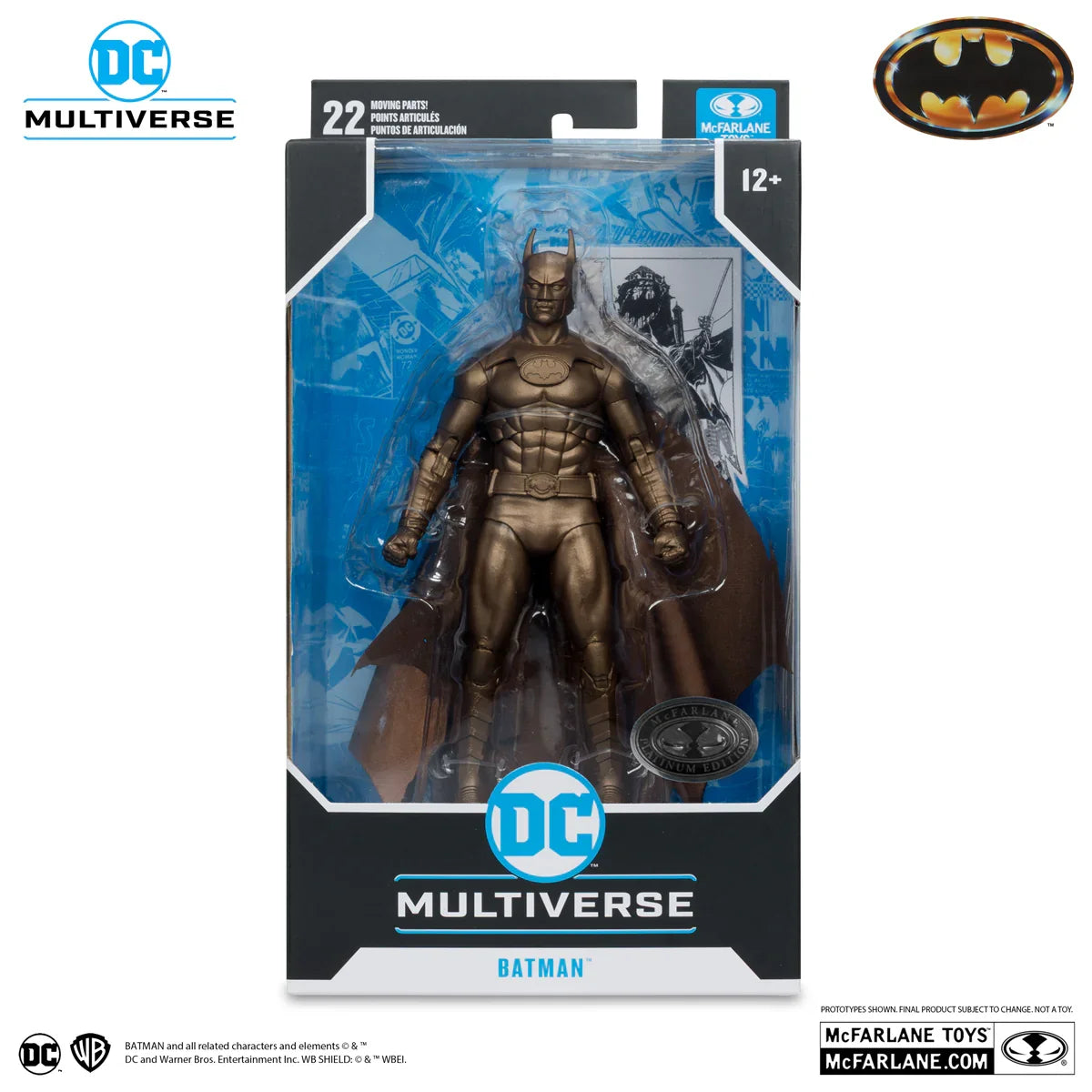 Batman (1989) - DC Multiverse Batman Bronze (Chase Version) 7" Figure