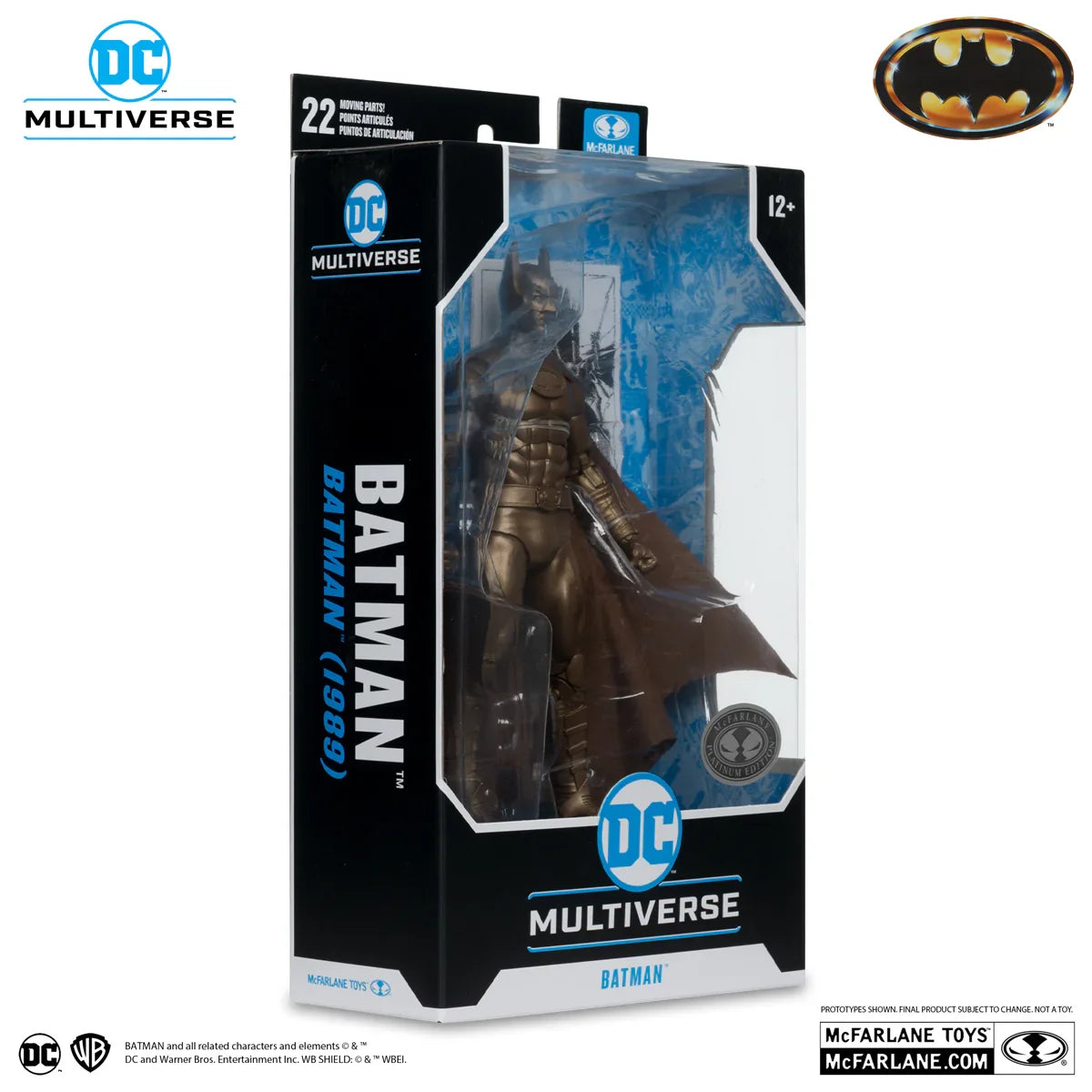 Batman (1989) - DC Multiverse Batman Bronze (Chase Version) 7" Figure