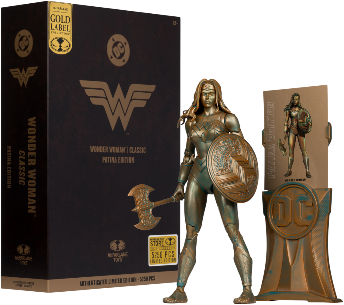 DC Multiverse - Wonder Woman (Classic) (Patina)(Gold Label) 7" Figure