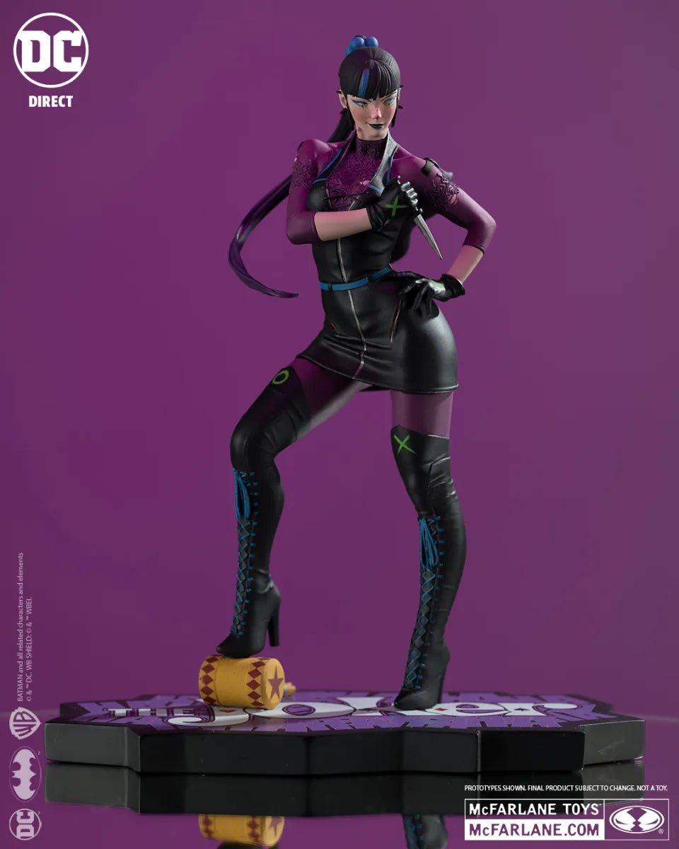 MCF30229 The Joker: Purple Craze - Punchline (By Stanley "Artgerm" Lau) Resin Statue - McFarlane Toys - Titan Pop Culture