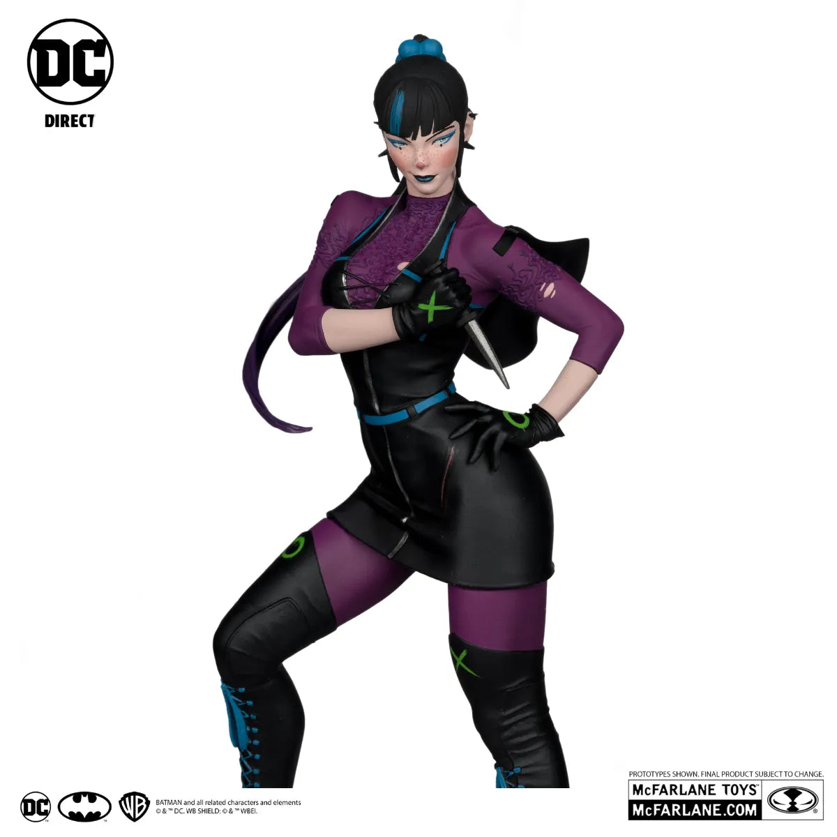 MCF30229 The Joker: Purple Craze - Punchline (By Stanley "Artgerm" Lau) Resin Statue - McFarlane Toys - Titan Pop Culture