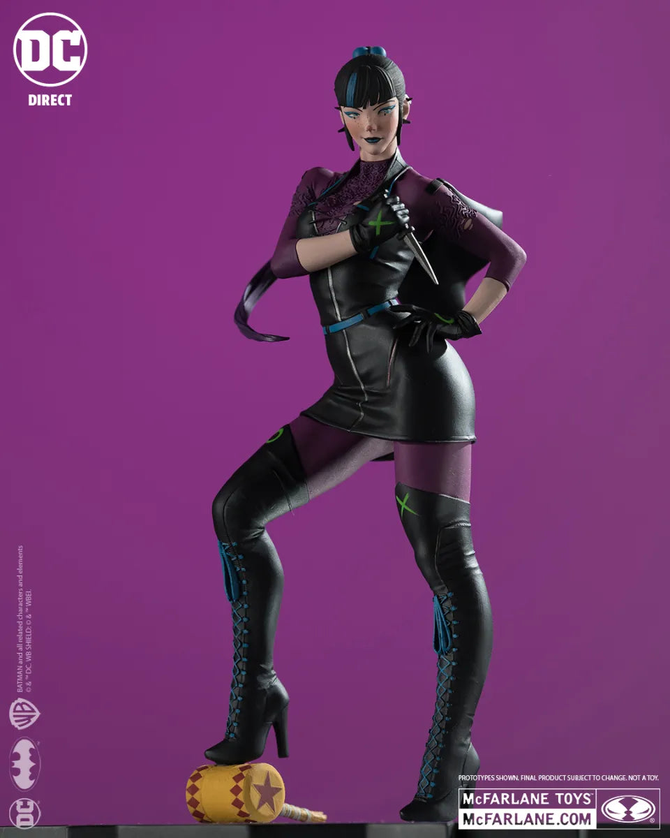 MCF30229 The Joker: Purple Craze - Punchline (By Stanley "Artgerm" Lau) Resin Statue - McFarlane Toys - Titan Pop Culture