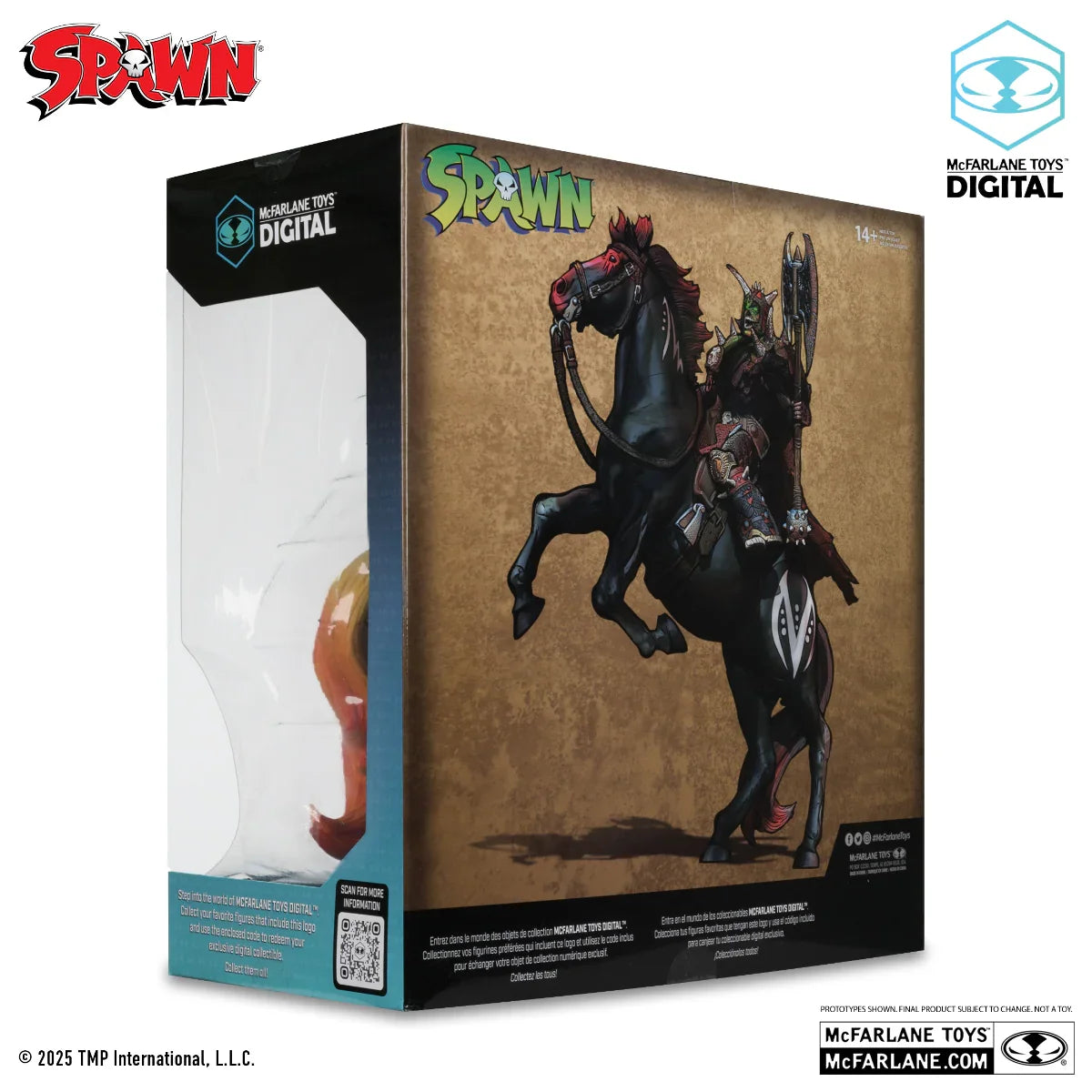 Spawn - Bloodaxe "Spawn The Dark Ages" 2PK Gold Label 7" Figure