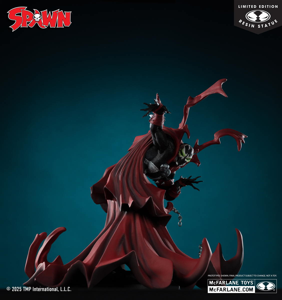 Spawn - Spawn Black, White & Red All Over Resin Statue