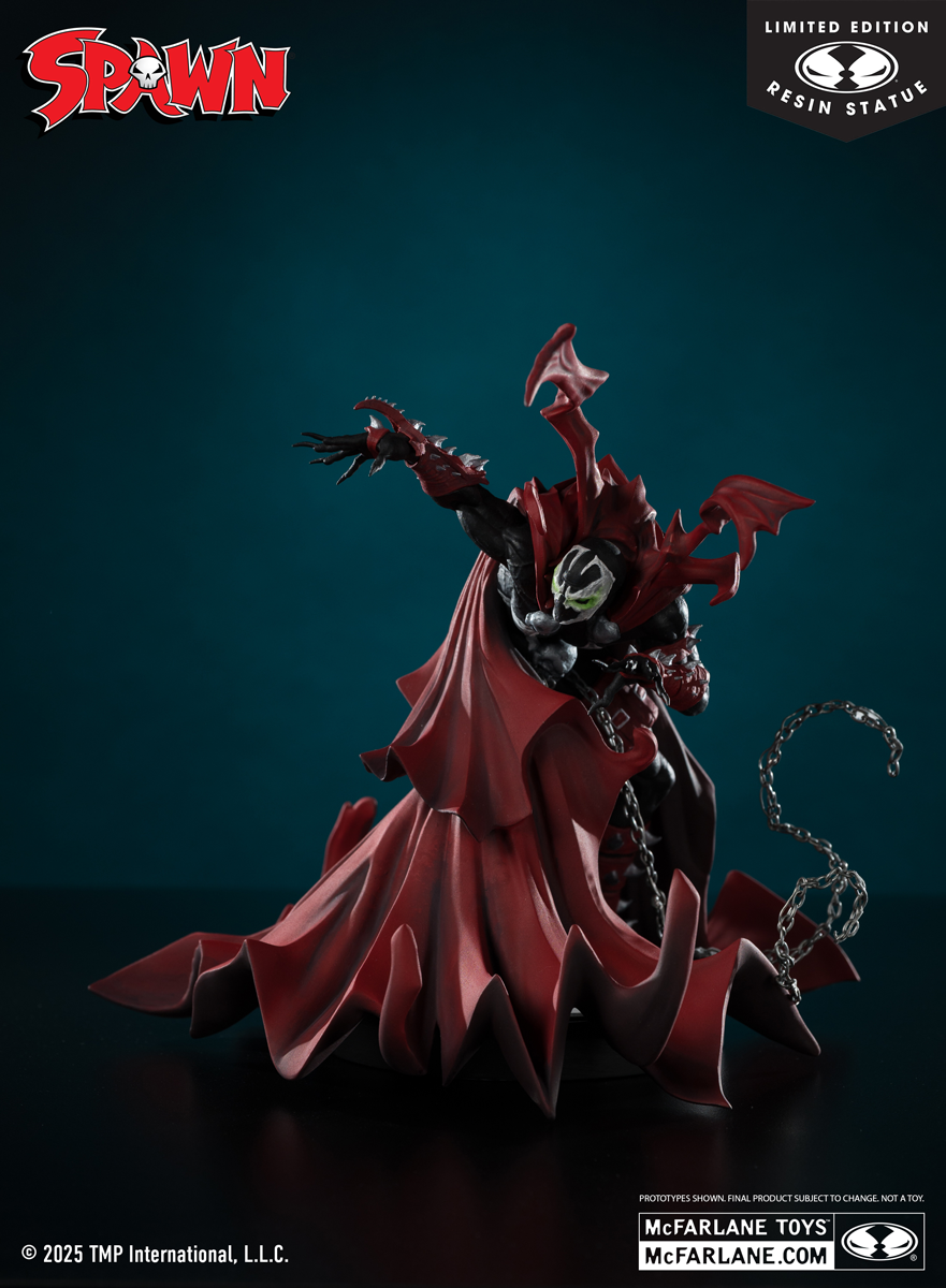 Spawn - Spawn Black, White & Red All Over Resin Statue