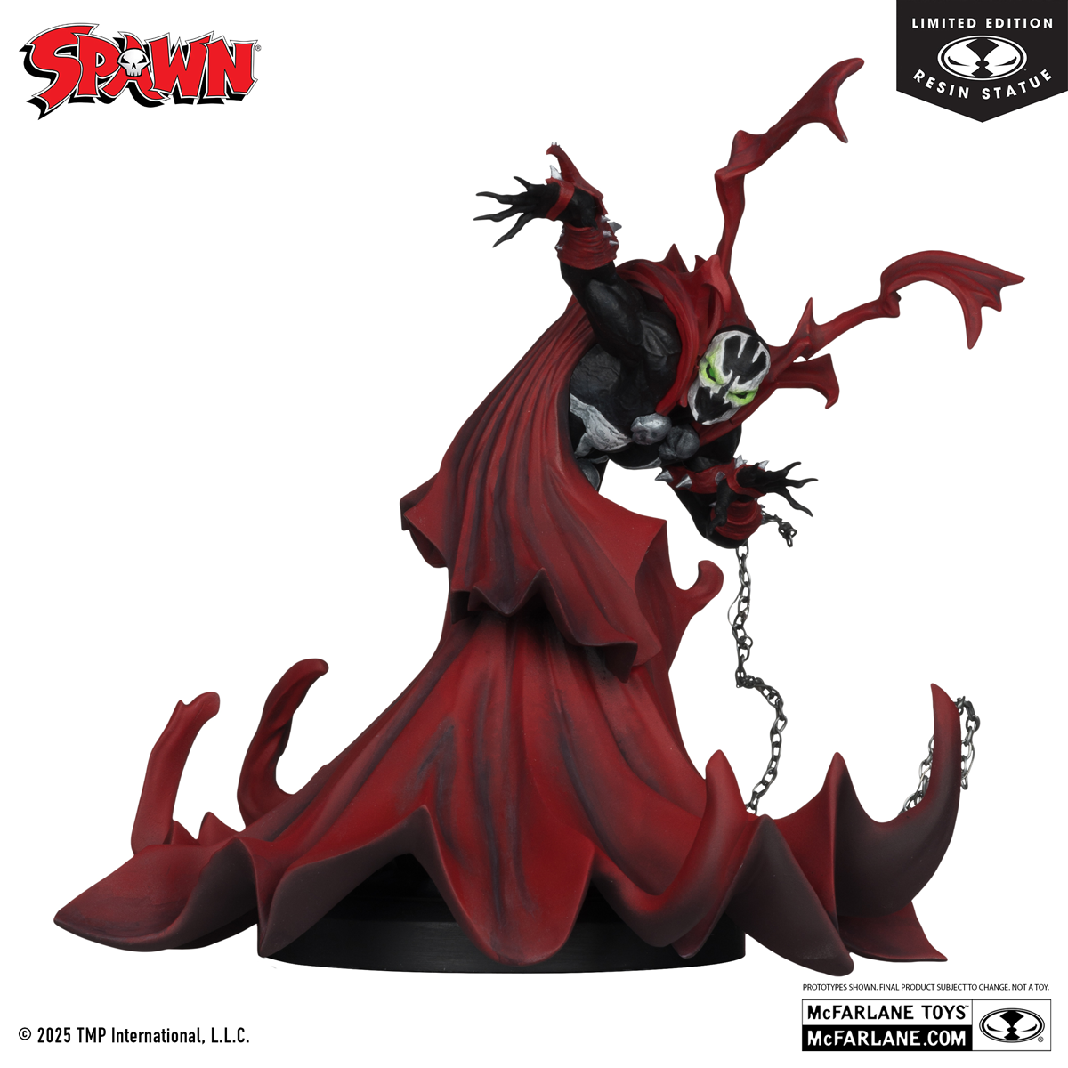 Spawn - Spawn Black, White & Red All Over Resin Statue