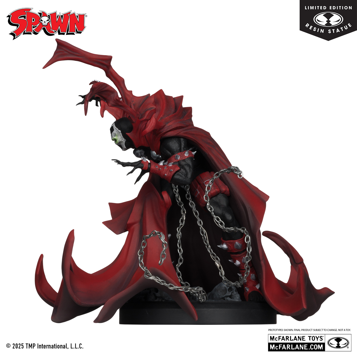 Spawn - Spawn Black, White & Red All Over Resin Statue