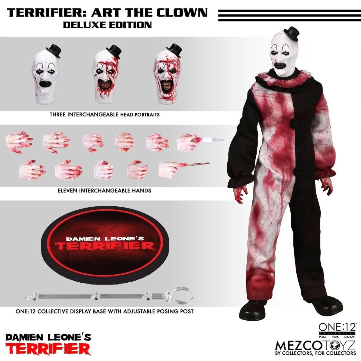 Terrifier - Art the Clown Deluxe One:12 Collective Figure