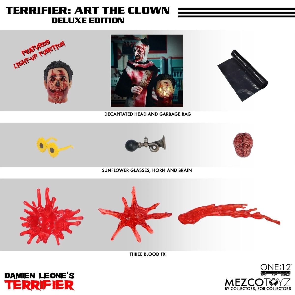 Terrifier - Art the Clown Deluxe One:12 Collective Figure
