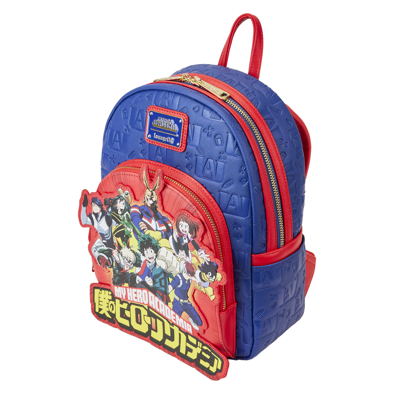 My Hero Academia - Group Debossed Logo Mini Backpack